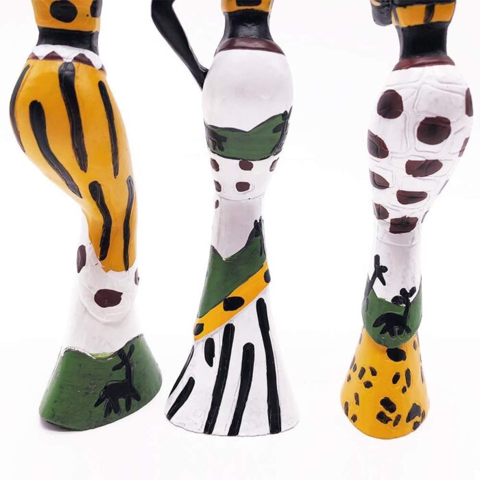 Beautiful Finish Uniquely Hand Crafted Home Dcor African Tribal Women - Image 4