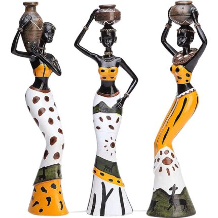 Beautiful Finish Uniquely Hand Crafted Home Dcor African Tribal Women