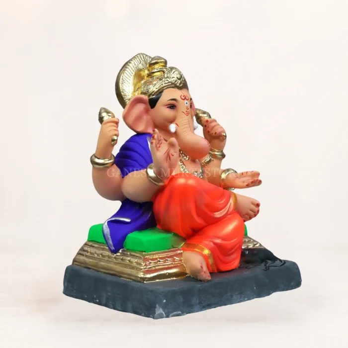 CLAY GANESH MURTI HOME DELIVERY IN DELHI ECO FRIENDLY GANPATI IDOL ONLINE
