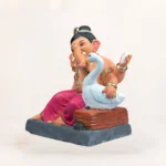Hans Baal Maroon 12-Inch Eco Friendly Ganesh Idol