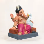 Hans Baal Maroon eco friendly clay Ganesha murti