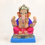 Mahisuri Pink 12-Inch Eco Friendly Ganesh Idol
